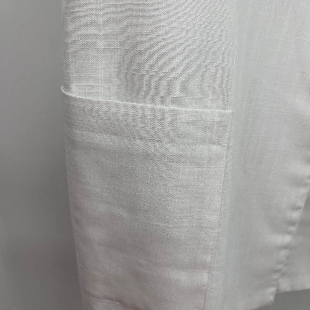 Bedford Fair Blazer Jacket 16 White Button Down Pockets - Picture 8 of 10